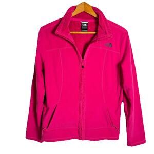 The North Face Morningside Full zip Fleece Jacket Passion Pink Size Large